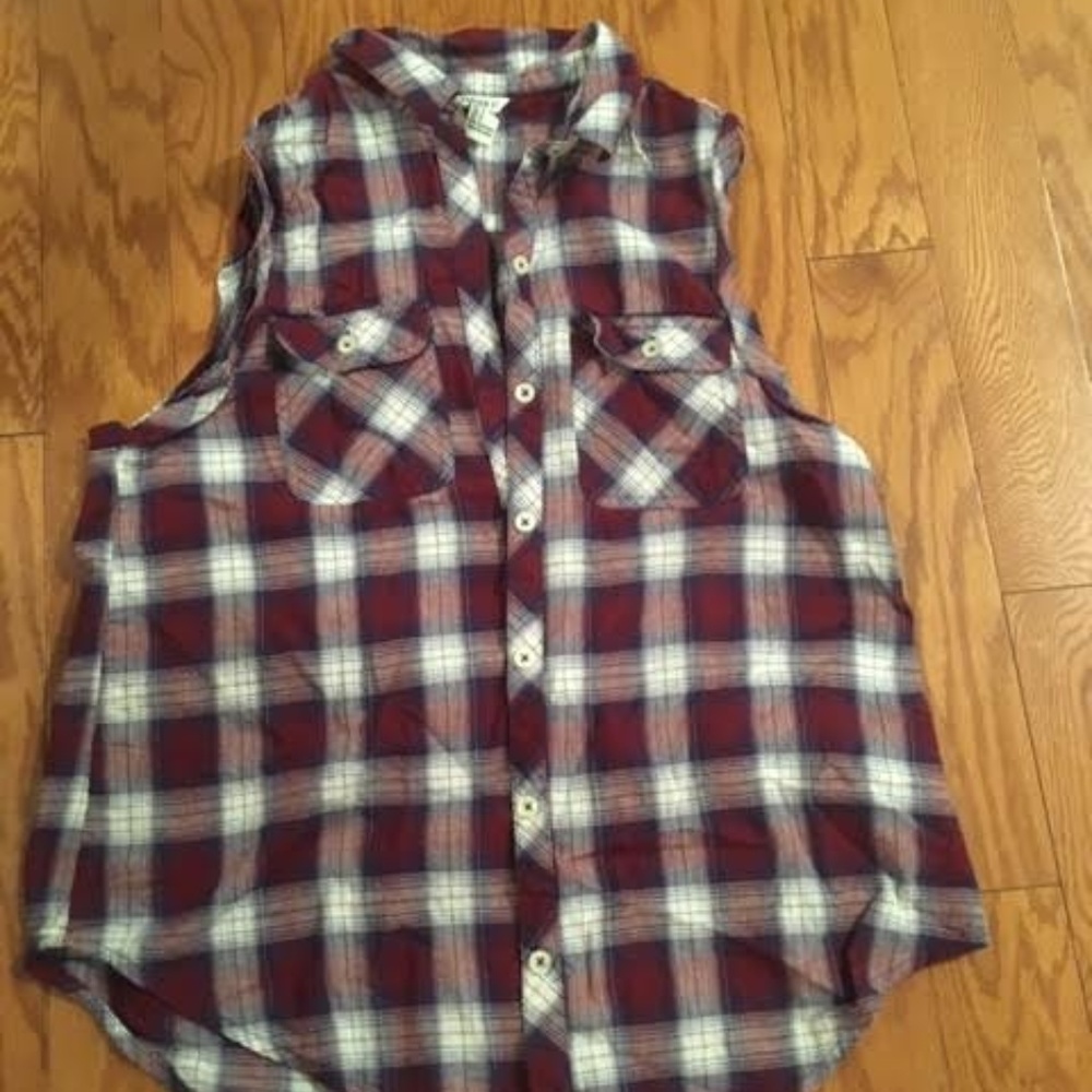 Plaid Lightweight Vest